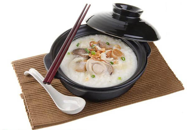 Cháo bào ngư nấu từ bào ngư Hàn Quốc sống
