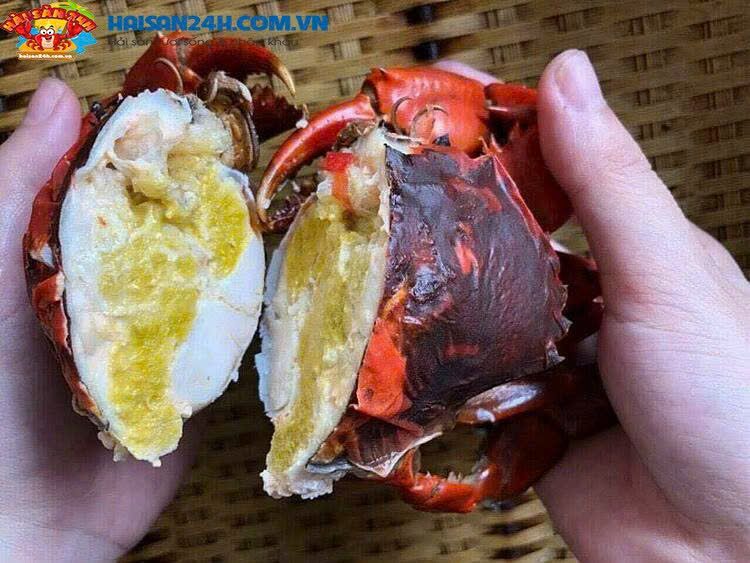 Cua cốm 2 da Cà Mau nhiều gạch tại Hải Sản 24H