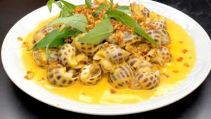 Ốc hương xào bơ tỏi thơm ngon